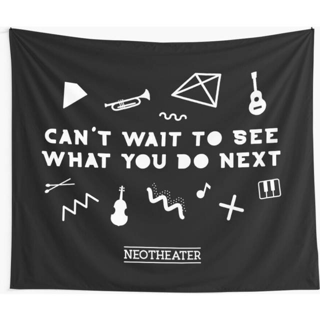 Tapestry 60x50inch Can't Wait To See What You Do Next Wall Hanging Art DÃ©cor Living Room