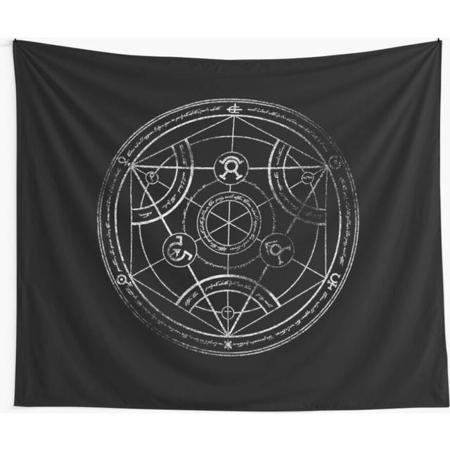 Tapestry 60x50inch Human Transmutation Circle - Chalk Wall Hanging Art DÃ©cor Living Room