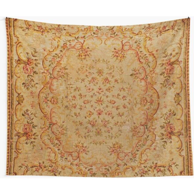 Tapestry 60x50inch Antique French Savonnerie Rug Print Wall Hanging Art DÃ©cor Living Room