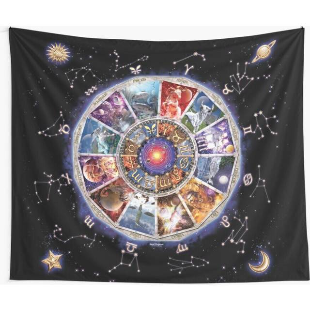 Tapestry 60x50inch Zodiac Wall Hanging Art DÃ©cor Living Room