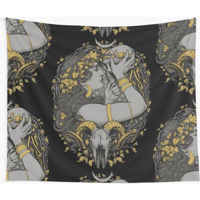 Tapestry 60x50inch THE WITCH Wall Hanging Art DÃ©cor Living Room