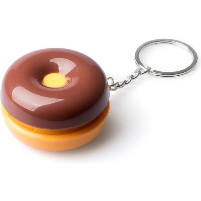 Pillbox med nyckelring Balvi Donut Cookie pillerbox BRUN