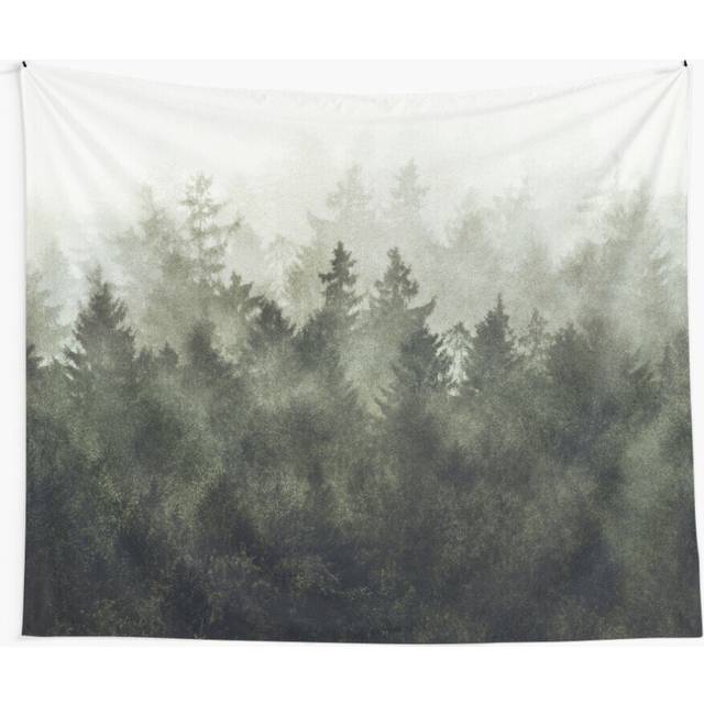 Tapestry 60x50inch The Heart Of My Heart Green Mountain Wall Hanging Art DÃ©cor Living Room