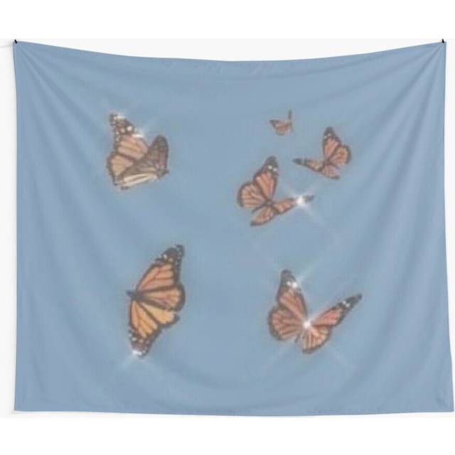 Tapestry 60x50inch butterflies Wall Hanging Art DÃ©cor Living Room