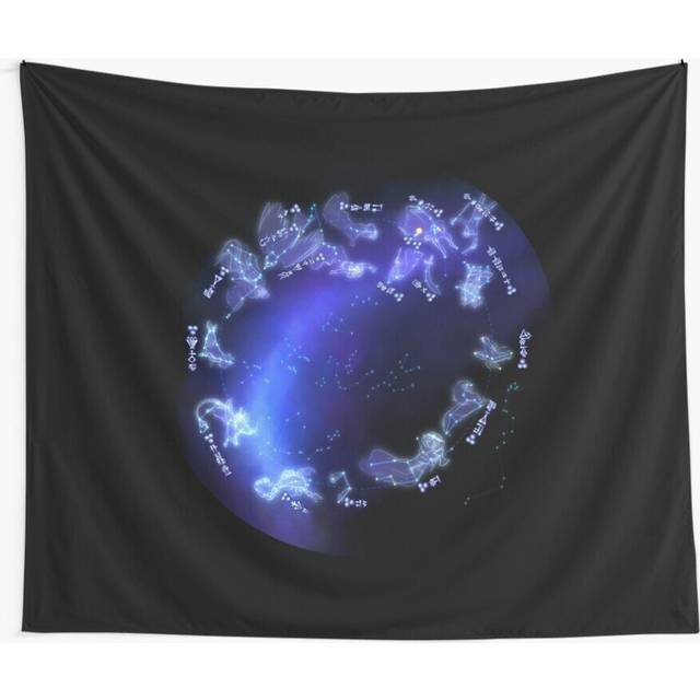 Tapestry 60x50inch The Babylonian Zodiac Wall Hanging Art DÃ©cor Living Room