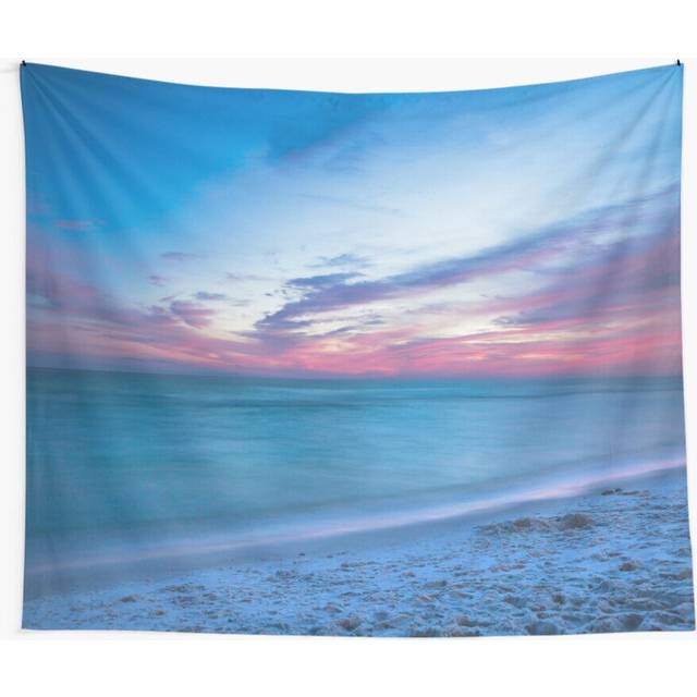 Tapestry 60x50inch If By Sea - Sunset on the Beach Near Destin Florida Wall Hanging Art DÃ©cor Living Room