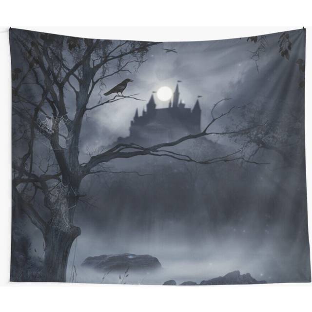 Tapestry 60x50inch Gothic Night Fantasy Wall Hanging Art DÃ©cor Living Room