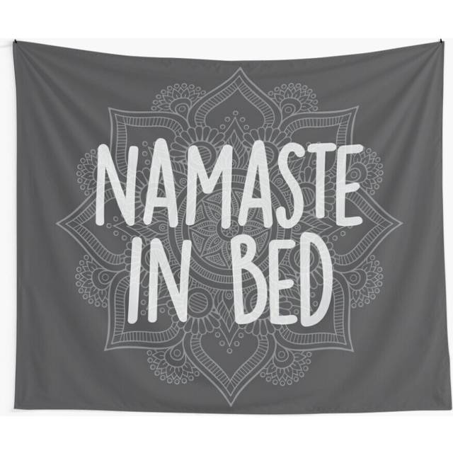 Tapestry 60x50inch Namaste in Bed Wall Hanging Art DÃ©cor Living Room