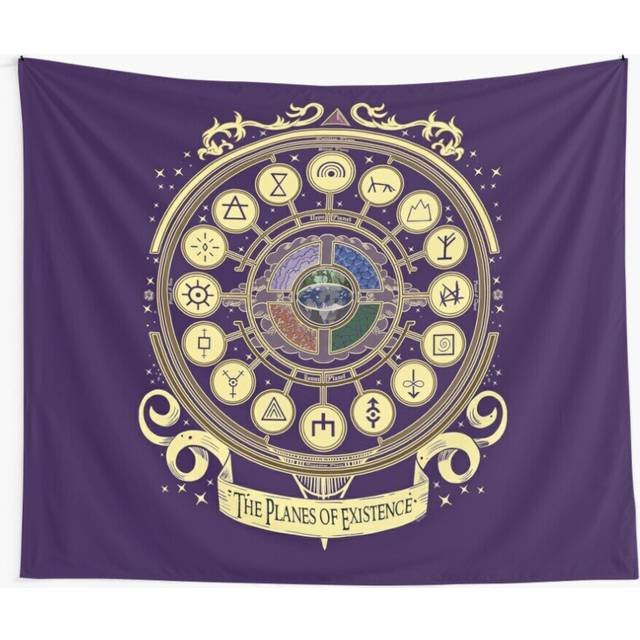 Tapestry 60x50inch The Planes of Existence Wall Hanging Art DÃ©cor Living Room
