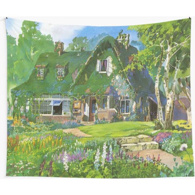 Tapestry 60x50inch Kiki's Delivery Service Cottagecore Vibes Wall Hanging Art DÃ©cor Living Room