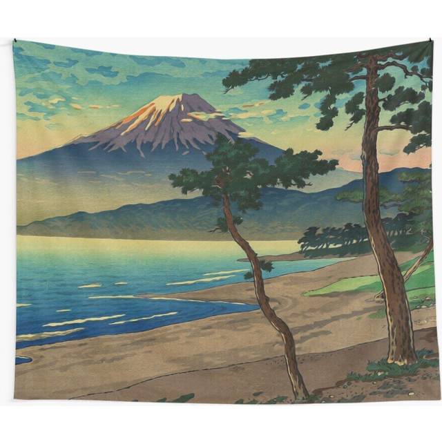 Tapestry 60x50inch Shinehi at the Magic Hour - Nature Landscape Wall Hanging Art DÃ©cor Living Room