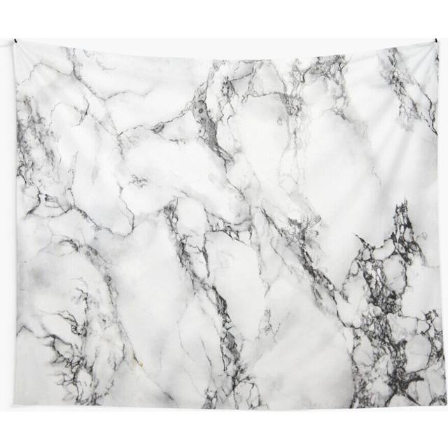 Tapestry 60x50inch Black and White Marble Wall Hanging Art DÃ©cor Living Room