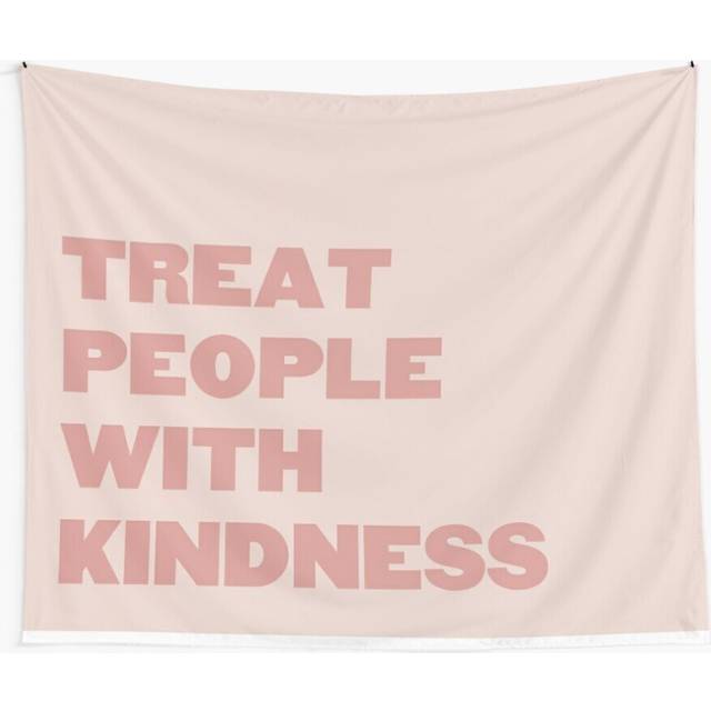 Tapestry 60x50inch Treat People With Kindnessk Wall Hanging Art DÃ©cor Living Room