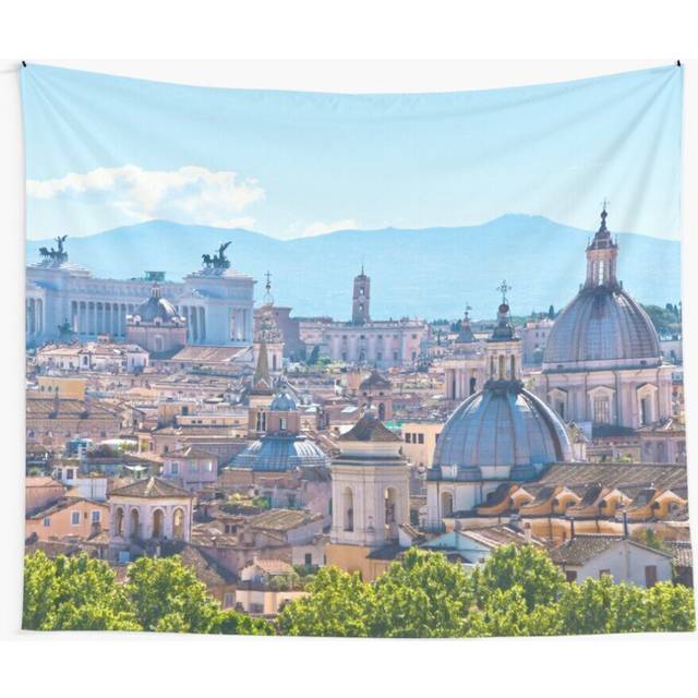 Tapestry 60x50inch Rome Italy Wall Hanging Art DÃ©cor Living Room