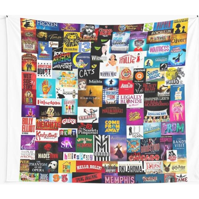 Tapestry 60x50inch music show logo Wall Hanging Art DÃ©cor Living Room