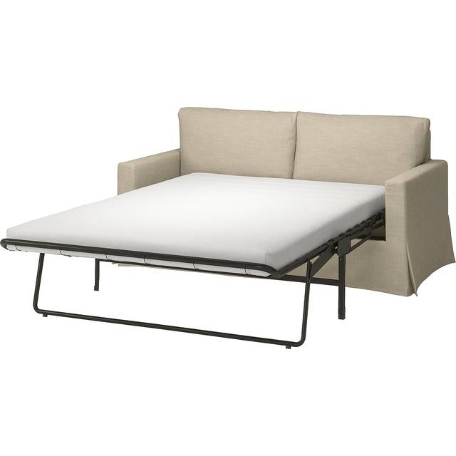 HYLTARP 2-sits bäddsoffa, Hemmesta ljusbeige