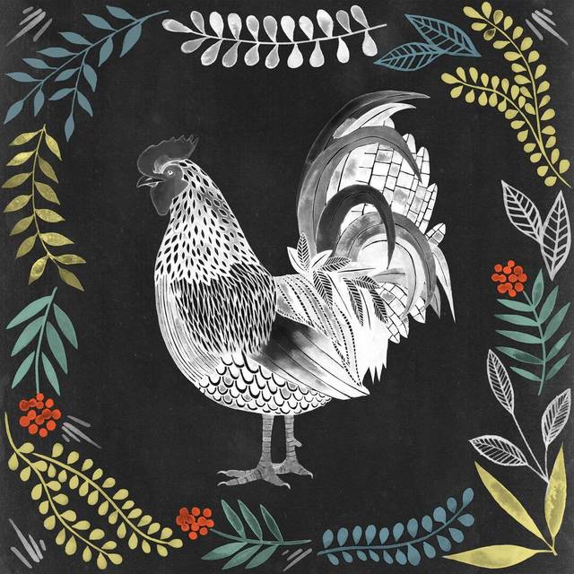 Chalkboard Farmhouse IV by Grace Popp - Wrapped Canvas Graphic Art (91cm H x 91cm W)