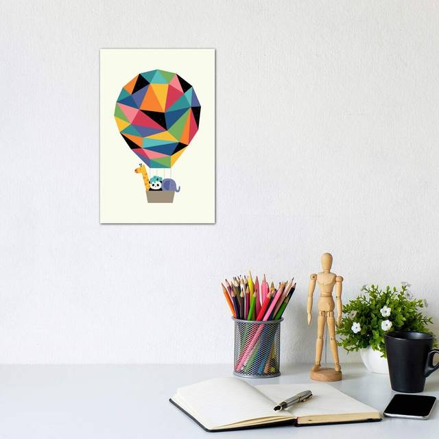 Fly High Together by Andy Westface - Wrapped Canvas Graphic Art Print (20.32 cm H x 30.48 cm W)