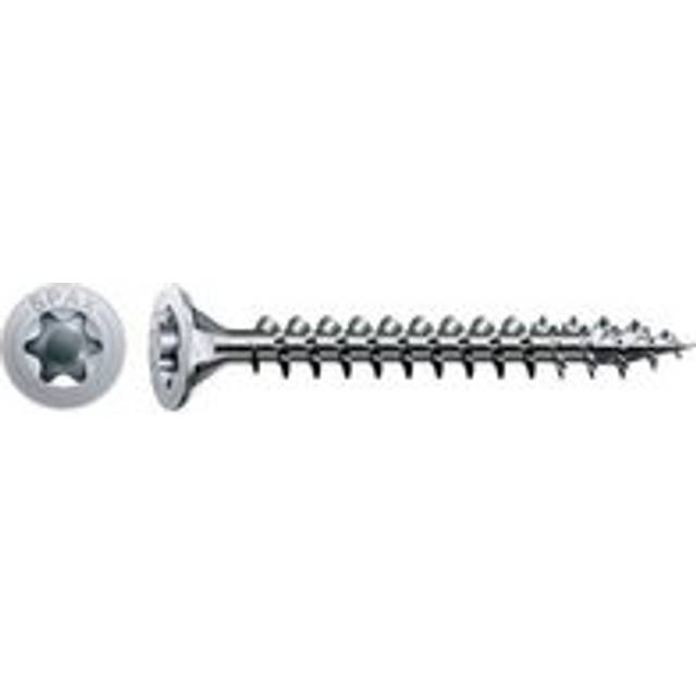 SPAX Universalskruv, 3,5 x 25 mm, 1 000 stycken, T-STAR plus, försänkt huvud, full gänga, 4CUT, WIROX A3J, 1191010350255