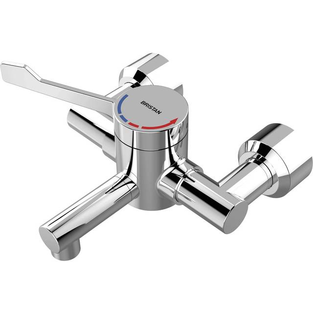 Bristan H64 Thermostatic Wall Mounted Hospital TMV3 Basin Mixer Tap NHS D08 HTM