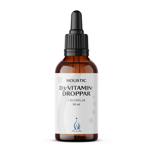 Holistic D3-vitamindroppar 50ml