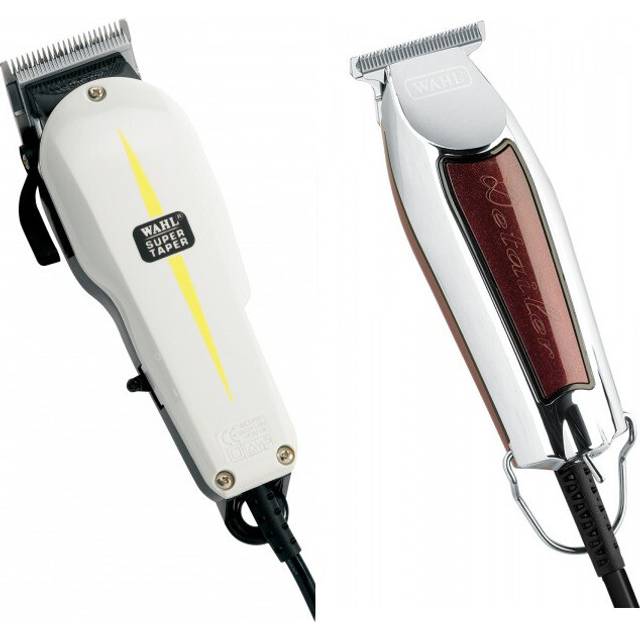 Wahl Super Taper Clipper and Detailer T-Wide Trimmer