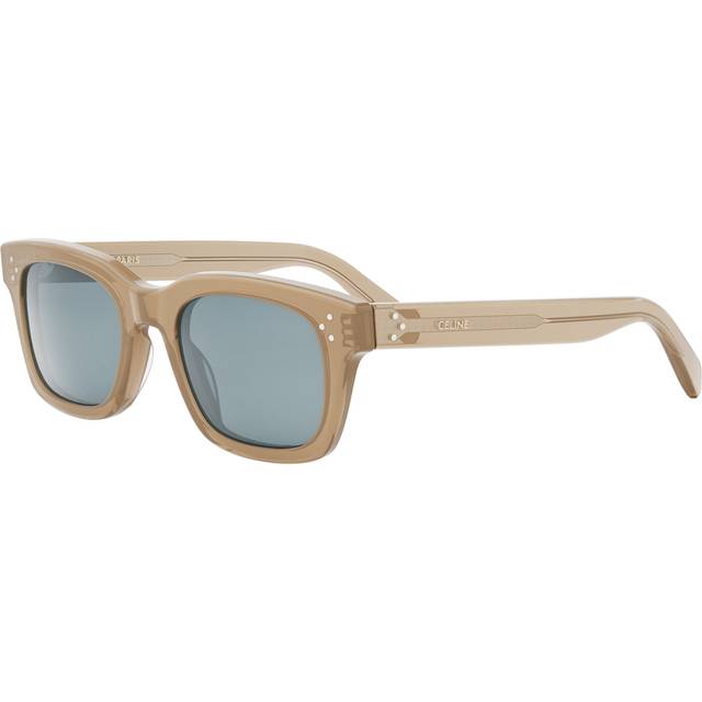CELINE, Sunglasses, unisex, Pink, 51 MM, Geometric Sunglasses with Blue Lenses