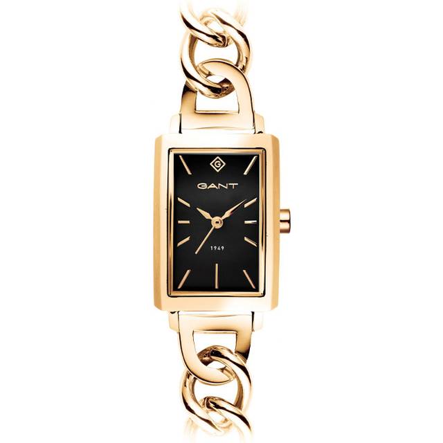 GANT Utica G179002 - Dam - 20 mm - Analogt - Quartz - Mineralglas - Black (12 mm)