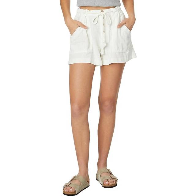 Westmoreland Linen Shorts in Ivory