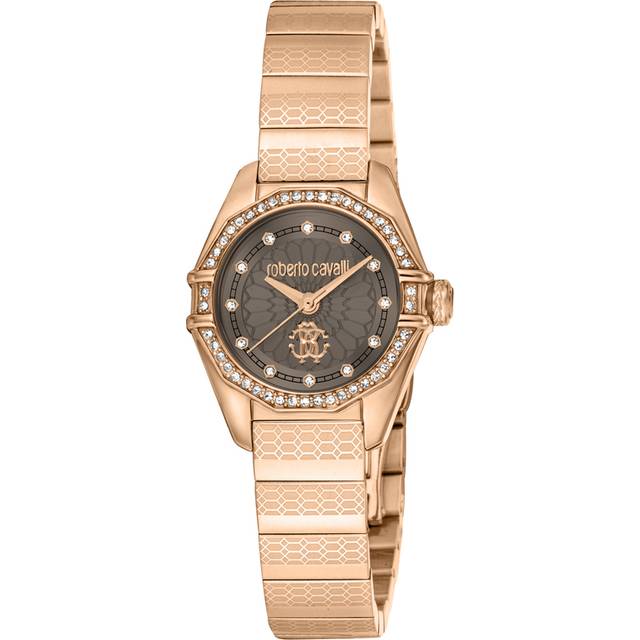 Roberto Cavalli Womens RC5L054M0075 Women Quartz Dark Grey Stainless Steel 5 ATM 26 mm - One Size
