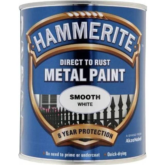 Hammerite Smooth Direct to Rust 750ml White