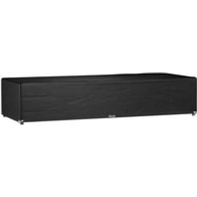Sunlounger Cover 12 Eyelets 205x75x40 cm Polyethylene - Black - One Size