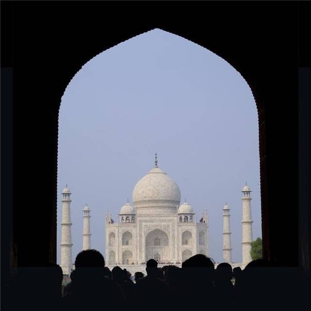 Taj Mahal Agra India Poster Print by Keith Levit, 24 x 24 - Large
