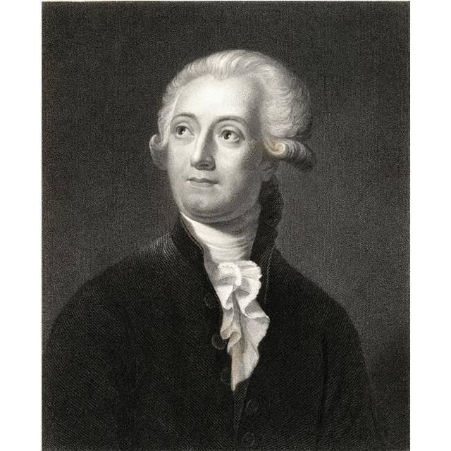 Antoine Laurent Lavoisier 1743-1794 French Chemist From The Book Gallery of Portraits Published London 1833 Poster Print, Large - 26 x 32