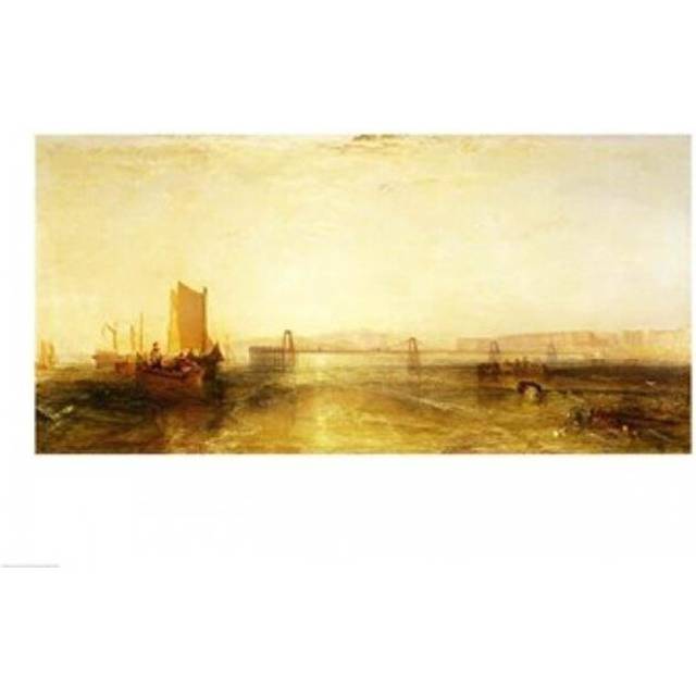 Brighton From The Sea C.1829 Poster Print by J.M.W. Turner - 36 x 24 in. - Large