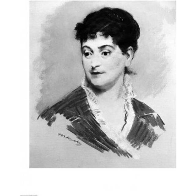 Portrait of Madame Emile Zola 1874 Poster Print by Edouard Manet - 24 x 36 in. - Large