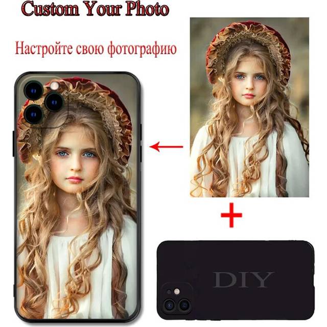 Custom Personalized Phone Case for IPhone 13 14 12 7 8 Plus X 11 Pro XS MAX XR Cover Customized Design Picture Name Photo