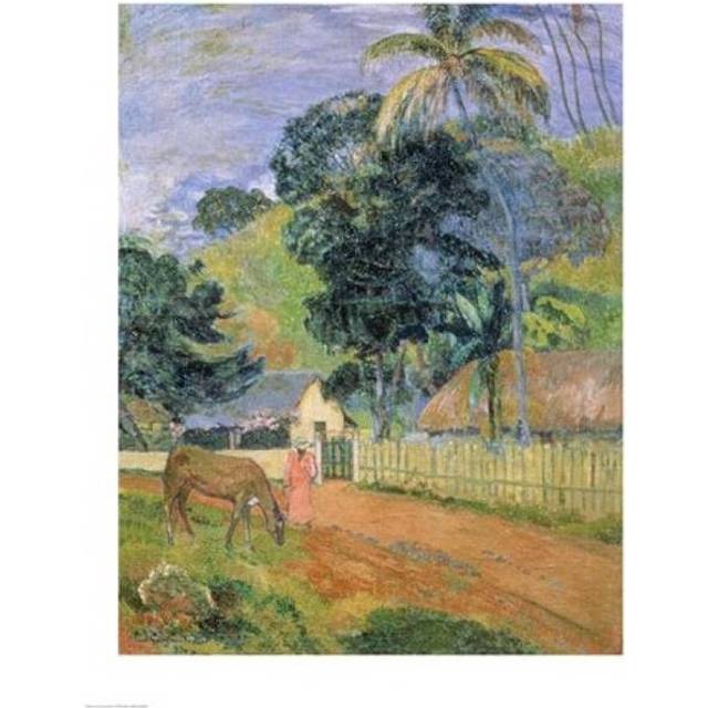 Landscape 1899 Poster Print by Paul Gauguin - 18 x 24 in.