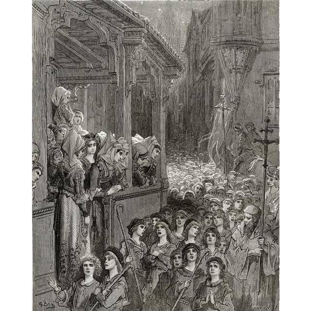 The Childrens Crusade 1212 Poster Print, Large - 26 x 34