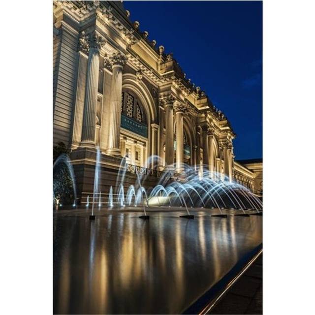 Metropolitan Museum of Art At Twilight - New York City United States of America Poster Print by F. M. Kearney, 24 x 38 - Large