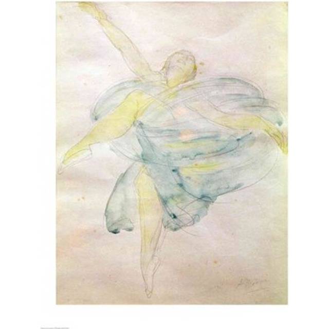 Dancer with Veils Poster Print by Auguste Rodin - 18 x 24 in.