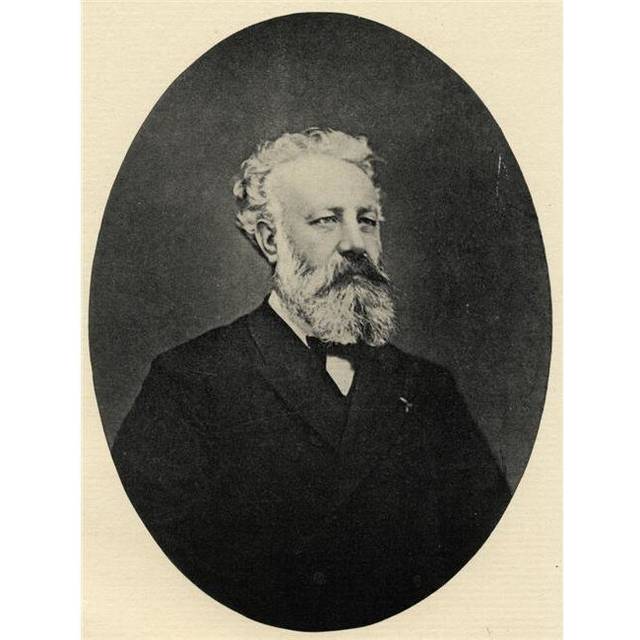 Jules Verne 1828-1905 French Author From The Book The International Library Poster Print, Large - 26 x 34