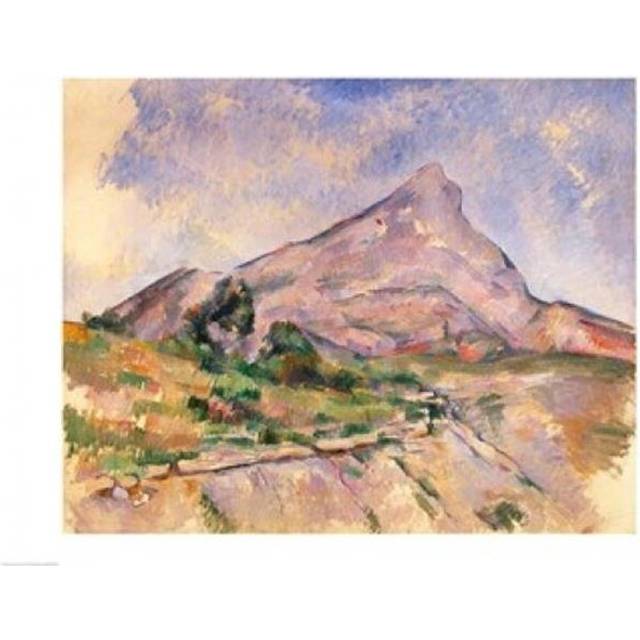 Mont Sainte-Victoire 1897-98 Poster Print by Paul Cezanne - 36 x 24 in. - Large