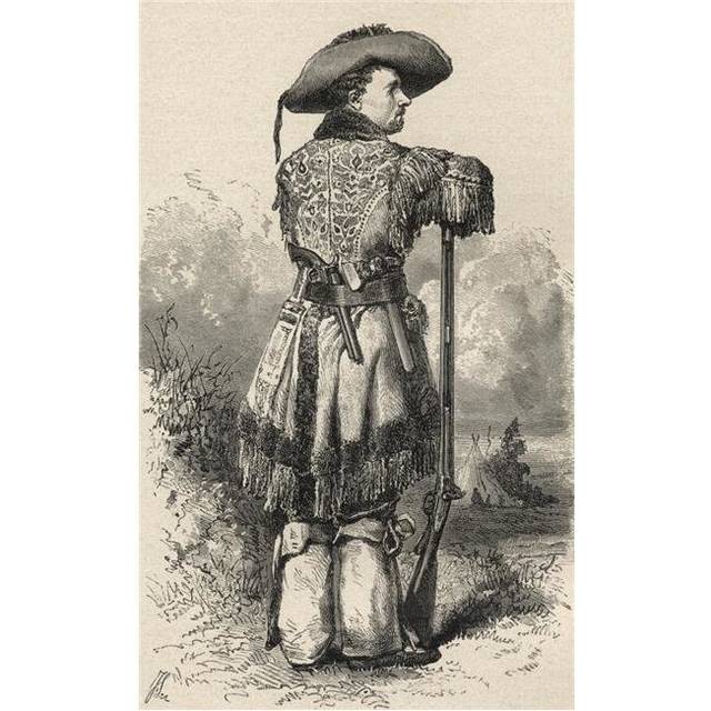 Charles H. Utter Aka Colorado Charlie Born 1838 From Georgetown Colorado Poster Print, 22 x 36 - Large