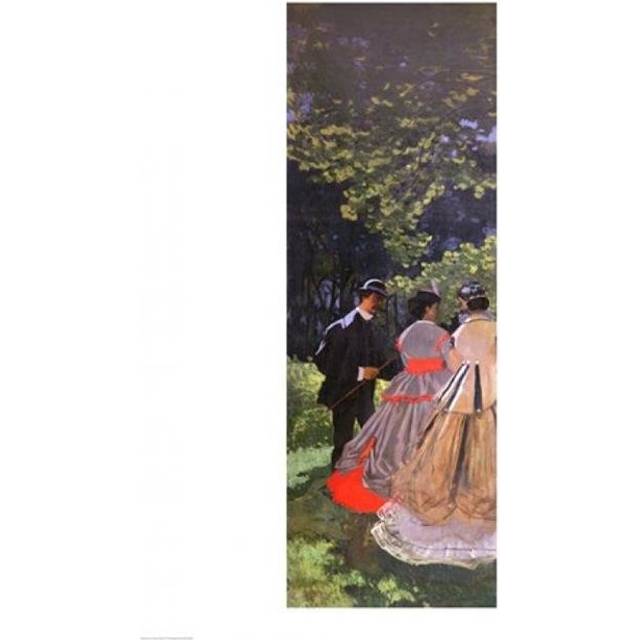 Dejeuner Sur LHerbe Chailly 1865-66 Poster Print by Claude Monet - 18 x 24 in.