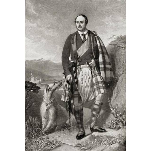 Hrh Prince Albert 1819-1861 In 1858 From the Engraving After John Philip From the Book Vri Her Life & Empire Poster Print, 12 x 18