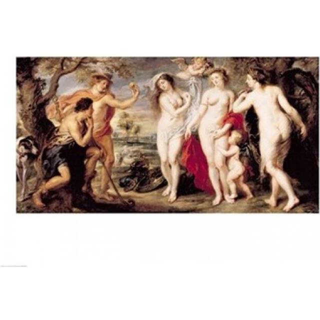 The Judgement of Paris 1639 Poster Print by Peter Paul Rubens - 36 x 24 in. - Large