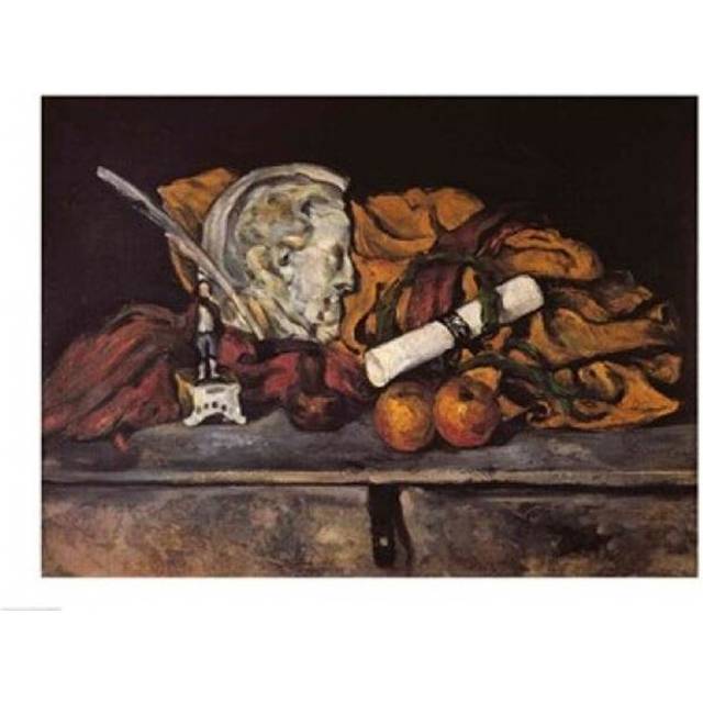 Still Life of The Artists Accessories 1872 Poster Print by Paul Cezanne - 36 x 24 in. - Large