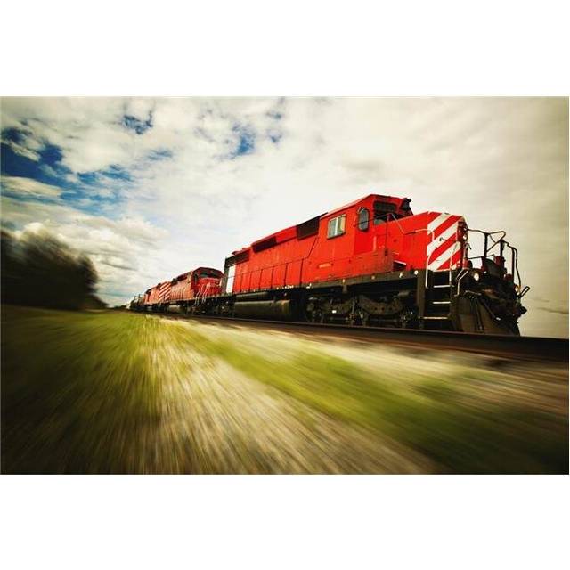 Train Poster Print by Darren Greenwood, 34 x 22 - Large