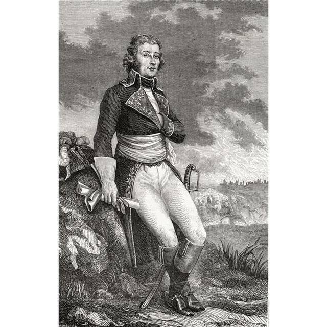 Jean Victor Marie Moreau 1763-1813 French General In The French Revolutionary Poster Print, Large - 24 x 38